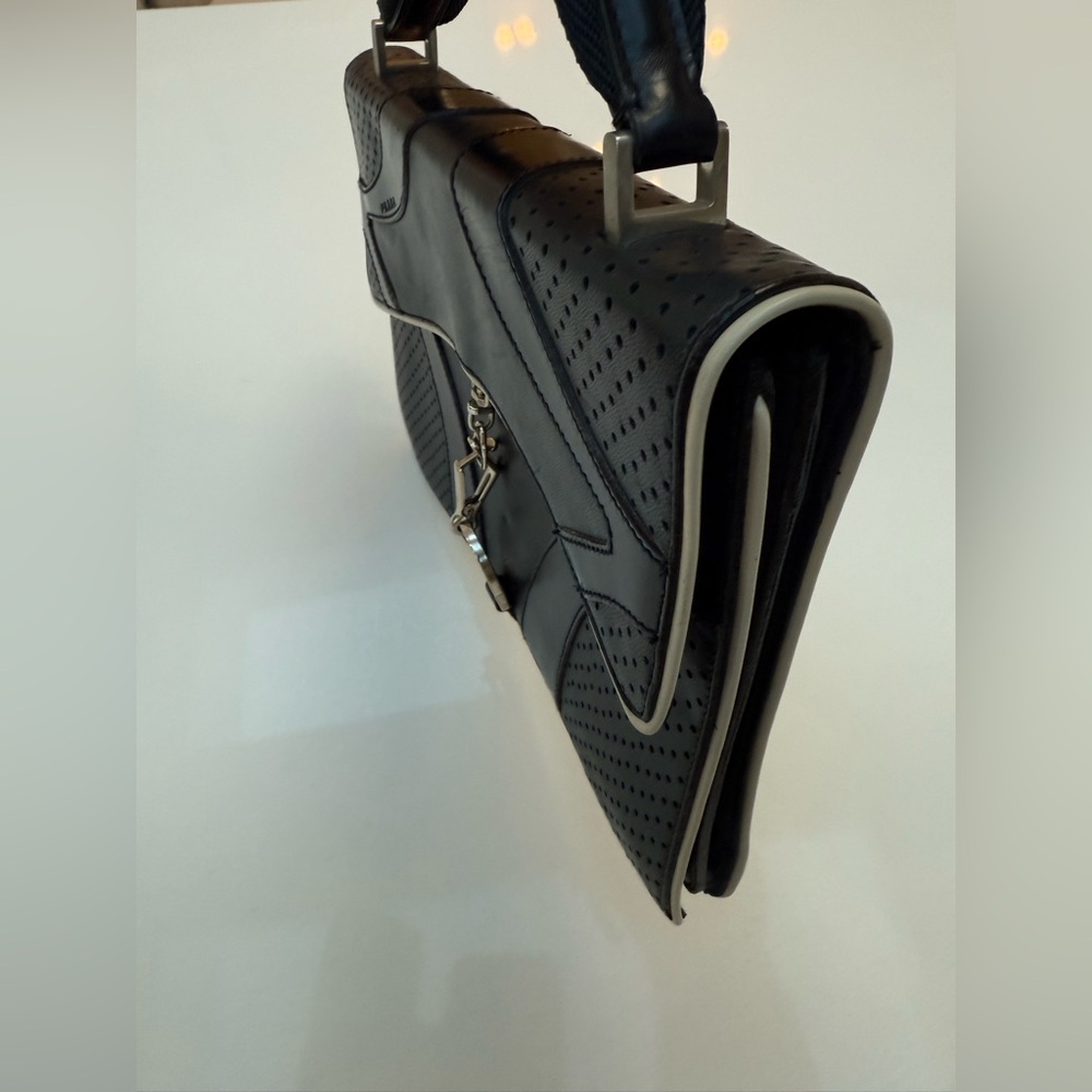 Rare Archival Prada 1990s Vitello Driver Bag - Collector’s Piece - Picture 7 of 16